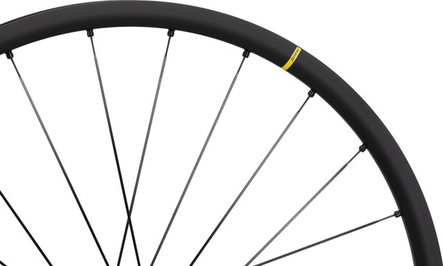 Mavic Juego de ruedas Ksyrium S Disc Center Lock - negro/100 mm/28"/Shimano carretera/100 mm/Shimano carretera/100 mm