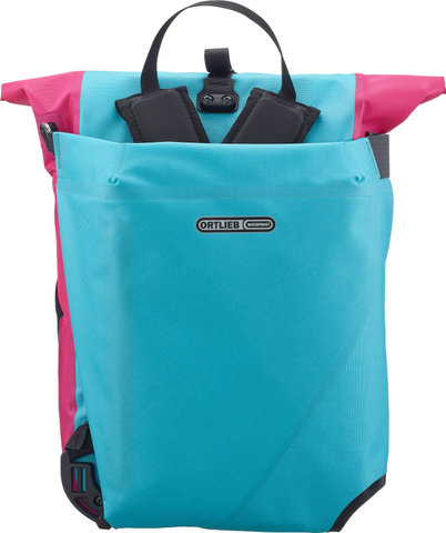 ORTLIEB sac à dos-sacoche vélo hybride Vario - cyber blue-cyber blue pink