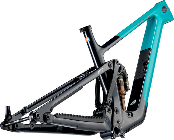 Yeti Cycles Kit de cadre en carbone MT 29" - turquoise | 29" | L