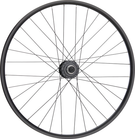 bc basic Mountain Deore Disc Center Lock P-22 29" Laufrad - schwarz/29" VR 9x100 Dynamo