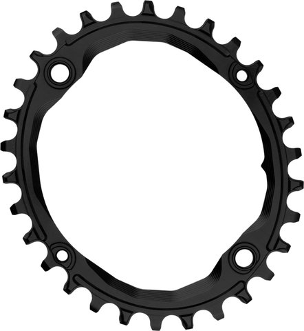 absoluteBLACK Plateau Ovale 1X pour 104/64 BCD - black/30 