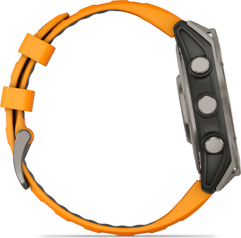 Garmin fenix 8 AMOLED Sapphire Titanium GPS 47 mm Multisport Smartwatch - graphit-titanium