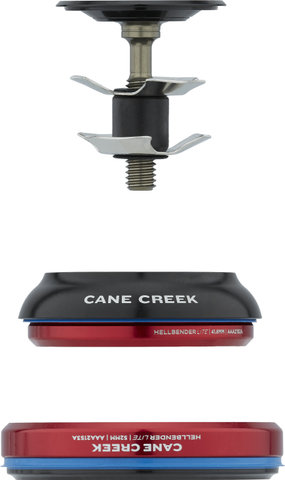Cane Creek Hellbender 70 Lite IS42/28.6 - IS52/40 Headset - black/1 1/8" - 1,5" tapered/IS42/28,6 - IS52/40