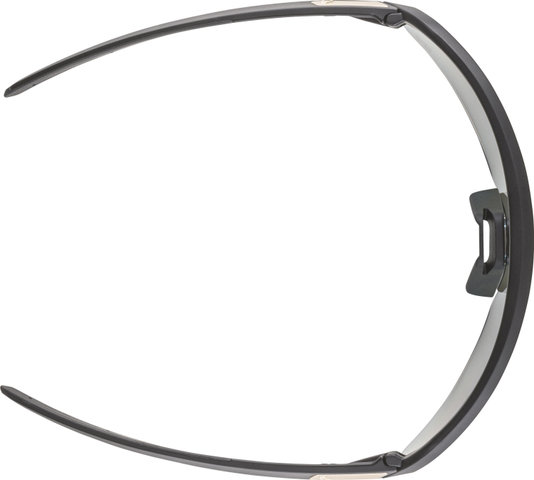 Alpina Turbo Pro S QV Sports Glasses - black matte | rainbow mirror