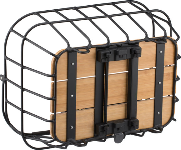 Racktime Bask-it Breeze Bicycle Basket - black
