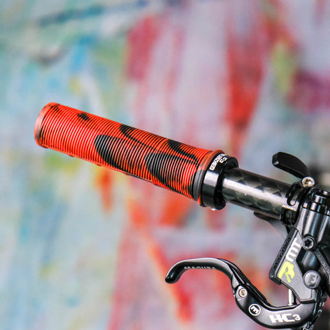 Unleazhed Puños de Manillar G1 - red-black