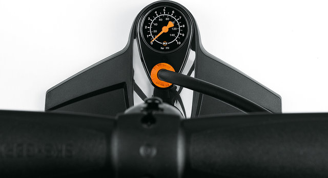 SKS Pompe à Vélo Air-X-Press 8.0 - noir-orange