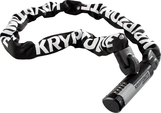 Kryptonite Kryptolok 912 Combo Integrated Chain Lock - black-silver