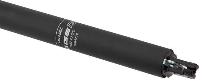 Kind Shock Tija de sillín RAGE-iS 65 mm - black/380 /27,2 mm/0 /Sin