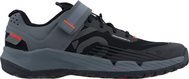 Five Ten Trailcross Clip-In MTB Shoes - 2023 Model - core black-grey three-red/42