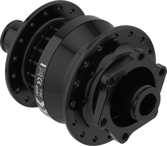 Shutter Precision Moyeu à Dynamo PD-7 QR12 Disc 6 trous - schwarz | 32