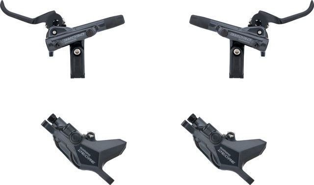 Shimano Deore v+h Set Scheibenbremse BR-M6100 J-Kit - schwarz/Set/links/rechts (seitenspezifisch)
