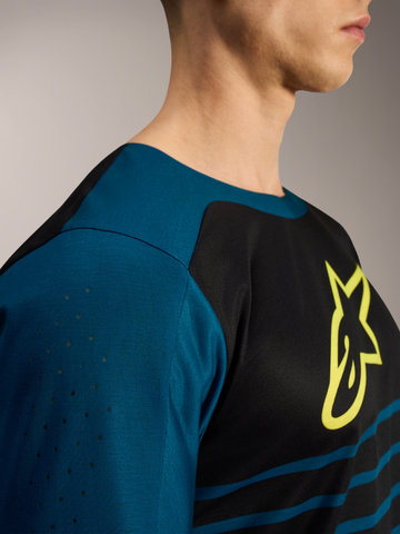 alpinestars A-Dura Elite L/S 2.0 Trikot - blue green | S