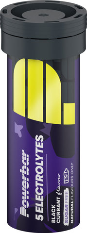 Powerbar 5Electrolytes Sports Drink Sportgetränk Brausetabletten - Box (42gx12) - black currant