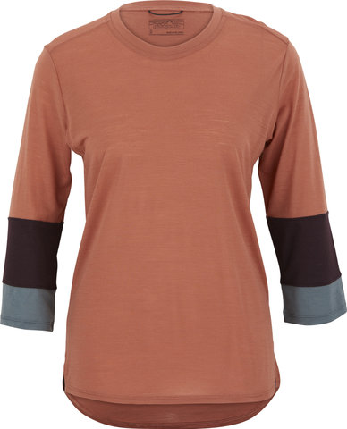 Patagonia Merino 3/4 Sleeve Women's Bike Jersey - burl red/S
