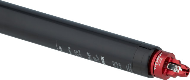 Thomson Covert Black 125 mm Sattelstütze - schwarz/0 mm/27,2 mm/1-fach/380 mm