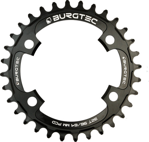 Burgtec 96/64 mm PCD Thick Thin Chainring - burgtec black/32/32 