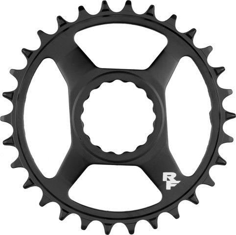 Race Face Narrow Wide Steel Kettenblatt Cinch Direct Mount, 10-/11-/12-fach - black/30 Z
