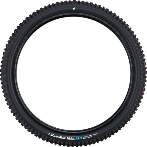 Schwalbe Pneu pliable Albert Radial Trail Pro Soft E-50 TLR 29" - black | 63-622 | 29 | 2.5 