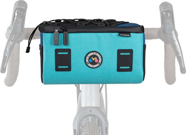 CONTEC Bolsa de Manillar Urban Nomad Front 4.2 - ocean turquoise-midnight blue | 4200 