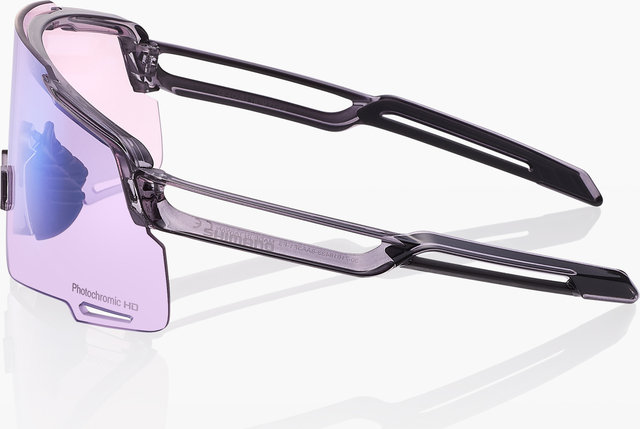 Shimano Equinox 5 Photochromic Brille - transparent dark grey | photocromatic HD