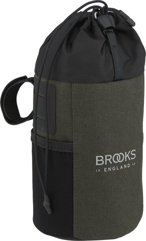Brooks Scape Feed Pouch Handlebar Bag - mud green/1200 ml