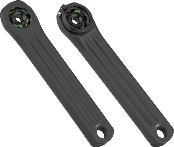 Rotor ALDHU 3D+ Kurbelgarnitur mit Direct Mount Spidering, Q-Rings - schwarz-matt | 175,0 mm 34-50