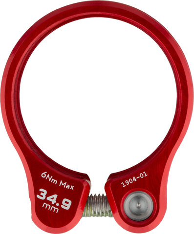 Wolf Tooth Components Seatpost Clamp - red/34.9 mm