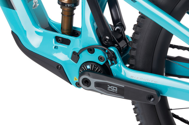 Yeti Cycles MTe T3 X0 AXS Carbon 29" E-Mountain Bike - turquoise | 160 mm | 160,0 mm | 44 mm | L | 29"