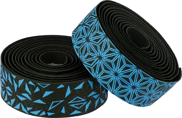 Supacaz Super Sticky Kush Star Fade Lenkerband - neon blue