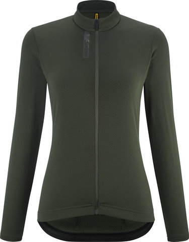 Mavic Maillot Aksium Thermo W L/S - christmas green/M