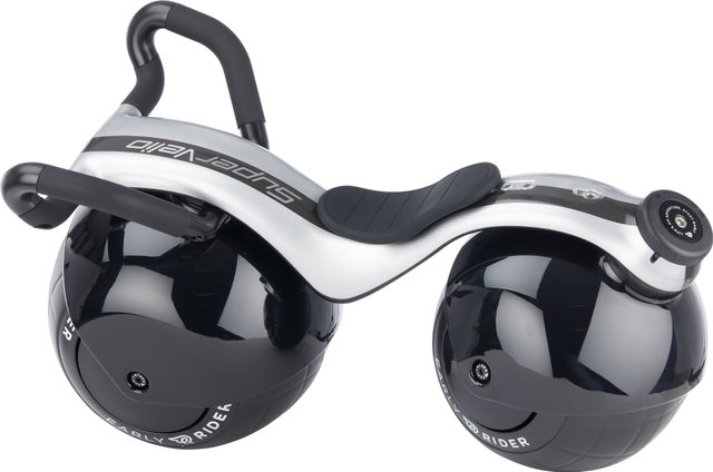 EARLY RIDER Bici de equilibrio para niños Super Velio 8" - brushed aluminium-black/8"
