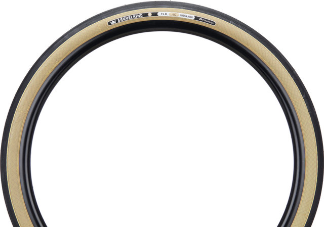 Panaracer GravelKing R TLR 28" Faltreifen - black-amber/28 "/45-622/45 mm