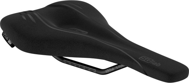 SQlab 614 ERGOWAVE® active 2.1 S'Qantara Sattel - black | 275 mm | 130 mm