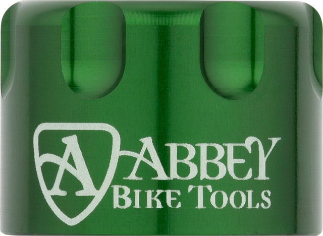 Abbey Bike Tools Accesorio Suspension Top Cap Socket - green/27 mm
