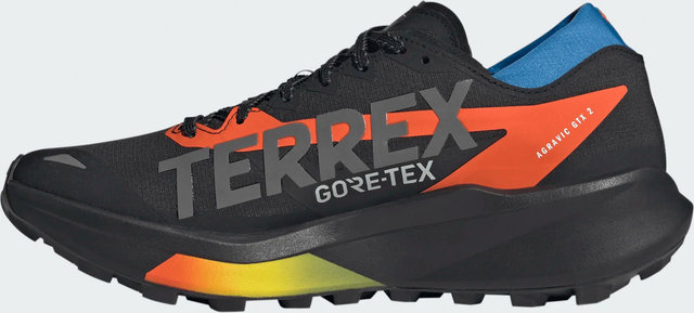adidas Outdoor TERREX Agravic GTX 2 Trailrunning Schuhe - cblack grefou impora | 46 2/3
