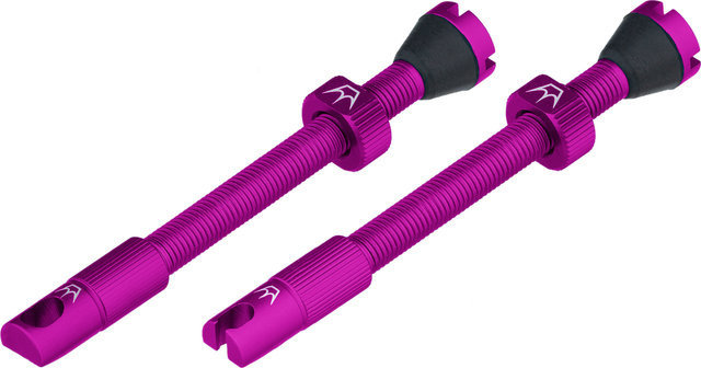 Peaty's Holeshot Fast Flow tubeless valves - punch | Presta Valve (SV) | 60 mm