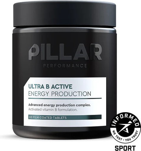 PILLAR Performance Ultra B Active Vitaminpräparat Tabletten - 60 Stück - universal