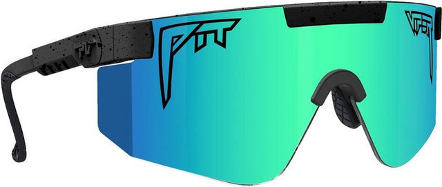 Pit Viper The Originals 2.0 Regular Ball-istic Glasses - blacking out blue green | ball-istic blue-green