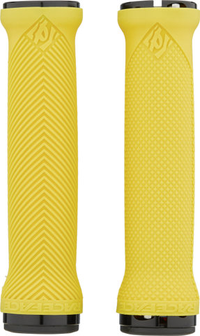 Race Face Puños con bloqueo Love Handle - neon yellow