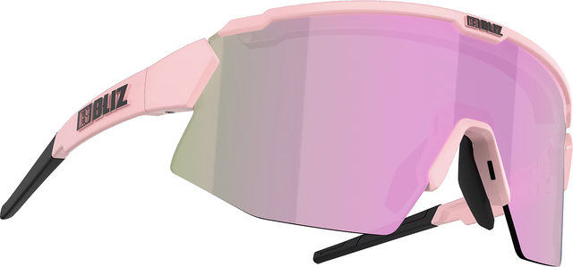 Bliz Lunettes de sport Breeze - matte powder rose/brown-rose
