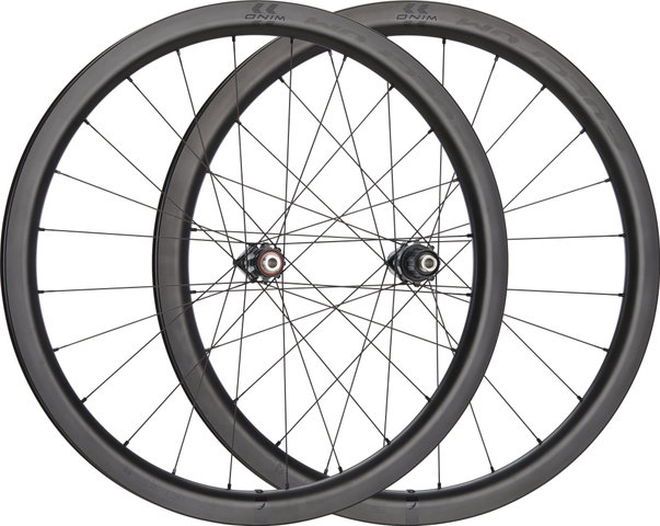 Fulcrum Wind 42 Disc Center Lock Carbon Laufradsatz - schwarz/Non Boost/Non Boost/142 mm/100 mm/28"/Shimano Road/100 mm/Shimano Road/100 mm/142 mm