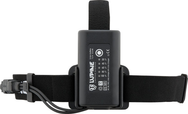 Lupine Linterna frontal Blika RX 4 SC LED - negro/2400