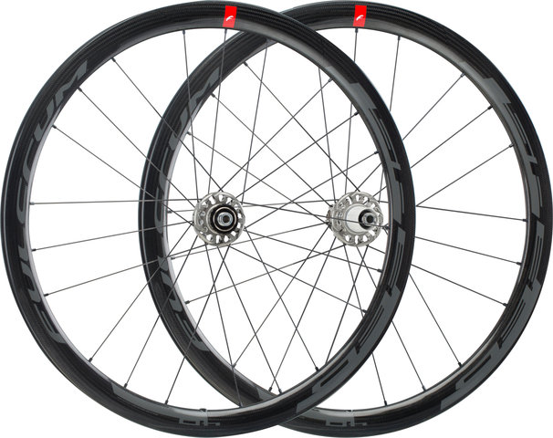 Fulcrum Speed 40 DB Disc Center Lock Carbon Laufradsatz - schwarz/Non Boost/Non Boost/142 mm/100 mm/28"/Shimano Road/100 mm/Shimano Road/100 mm/142 mm