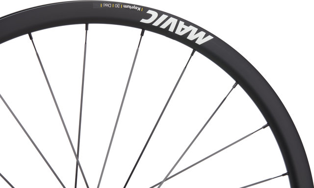 Mavic Set de Roues Ksyrium 30 Disc Center Lock 28" - noir/142 mm/100 mm/28"/Shimano Route/Non Boost/Non Boost
