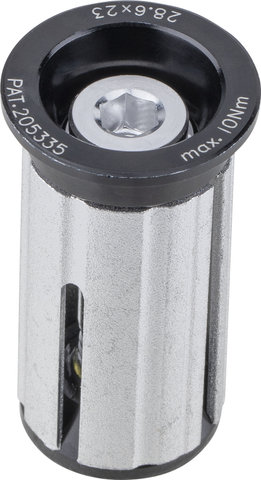 Blackheart Allroad Carbon Fork - titanium brushed | thru-axle | 28" | 1 1/8" - 1,5" tapered | 47 mm