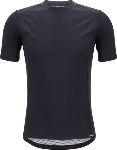 GripGrab Windbreaking Performance Short Sleeve Base Layer - black/XS