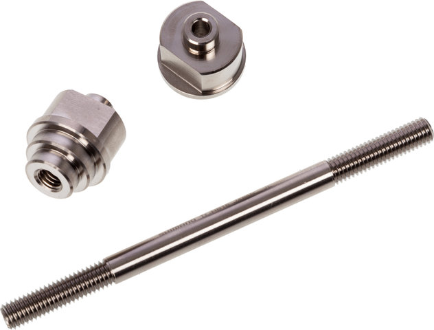 Shimano TL-HB16 Thru-Axle Truing Stand Adapter for 8 / 15 / 20 mm Axles - silver