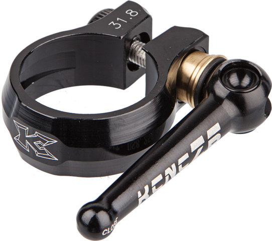 KCNC MTB QR SC12 Sattelklemme mit Schnellspanner - black/31,8 mm