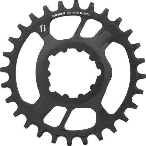 SRAM X-Sync Direct Mount Boost Steel Chainring for XX1/X01/X1/X0/X9 - black/28 